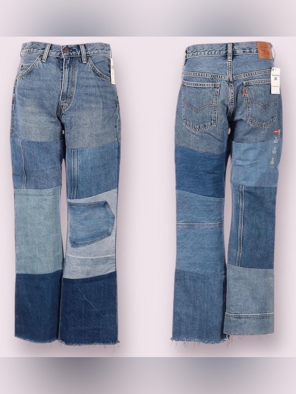 Levi’s Patchwork Bootcut Jeans